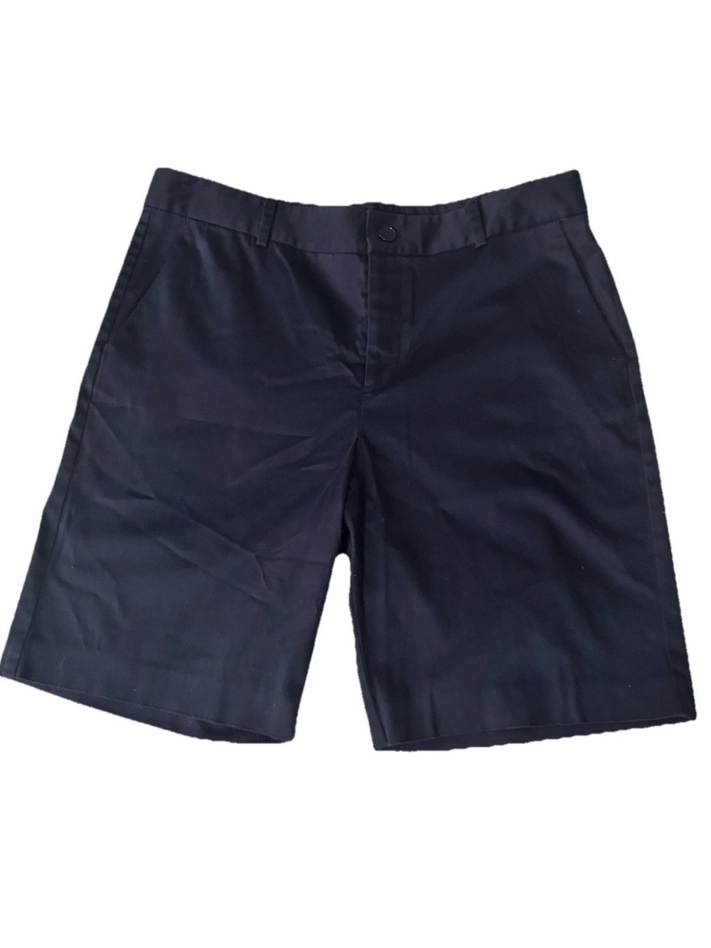 Lauren Ralph Lauren Black Tailored Bermuda Shorts Petite 14P Stretch Classic